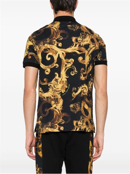 Polo uomo manica corta Versace jeans Couture | 76GAG6S0JS286G89